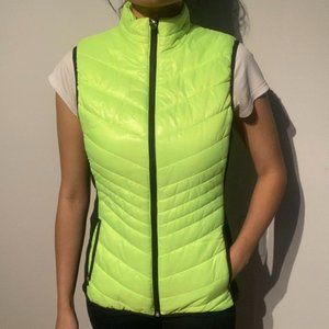 Xersion Neon Green Outdoor Vest S